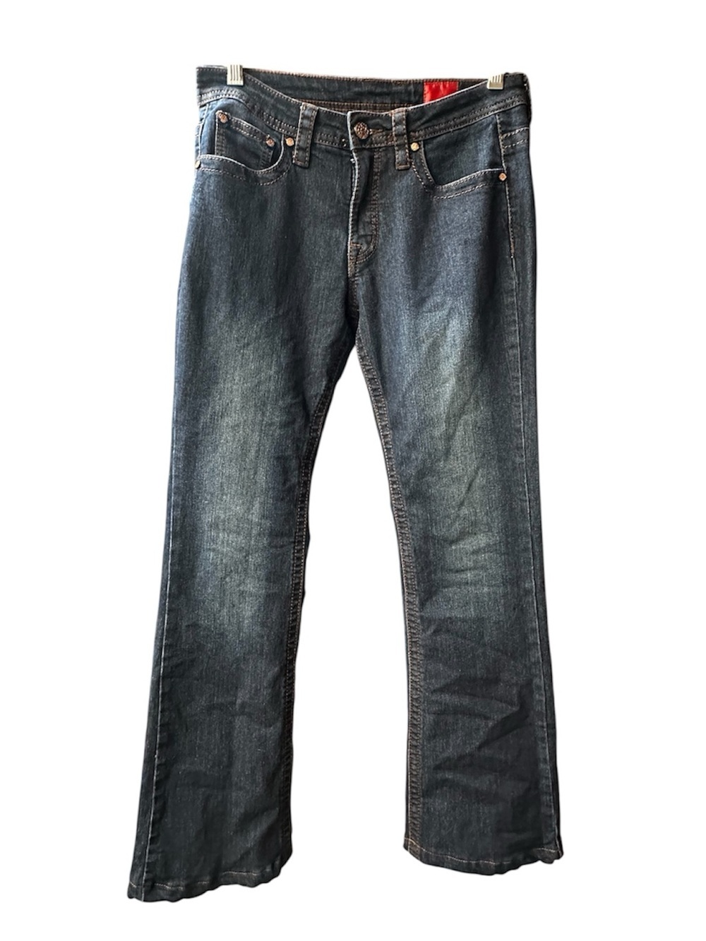 V Cristina HI RISE Wide Leg Beaded SIZE 4 Jeans